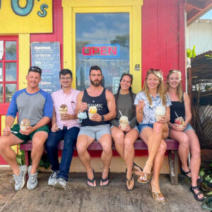 Group with Shave ice